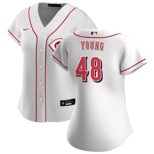 Alex Young Cincinnati Reds Nike Women's Home Replica Jersey - White